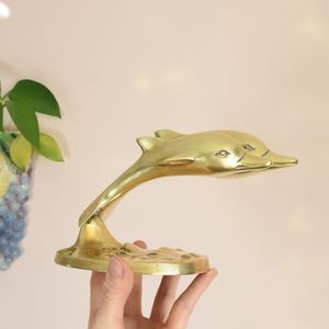 Vintage Brass Dolphins